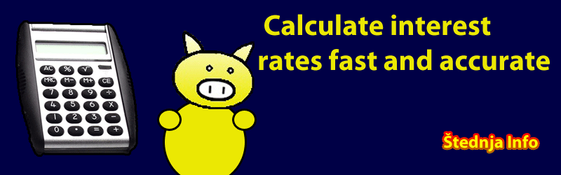 Interest rates comparison